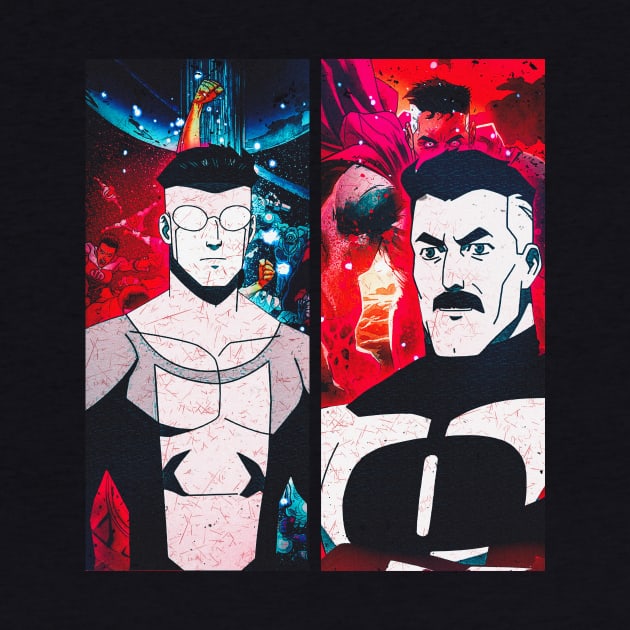 invincible and omniman by nowsadmahi